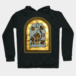 stylized christian art piece Hoodie